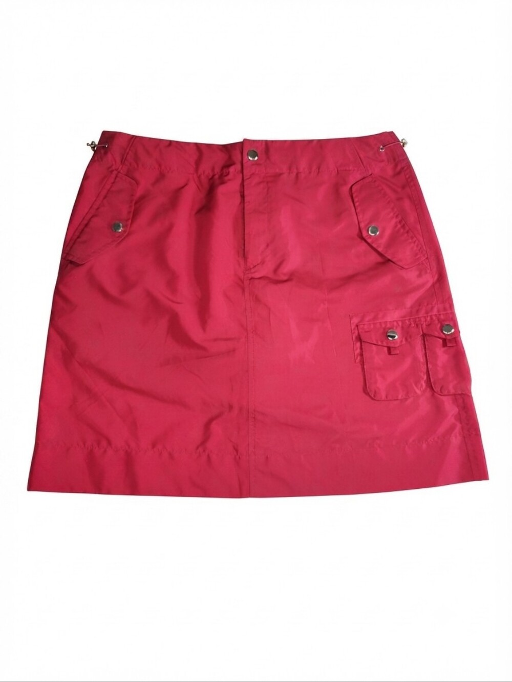 Ralph Lauren Golf 3854089 Skort Womens 10 Red Cargo Pockets Performance Preppy